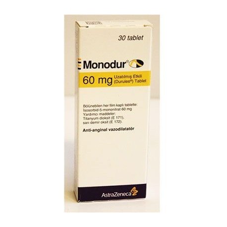 Monodur 60 Mg 30 Tablets ingredient isosorbide-5-mononitrate