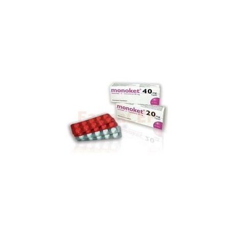 Monoket 20 Mg 20 Tablets ingredient isosorbide-5-mononitrate