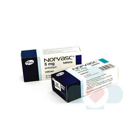 Norvasc 30 Tablets ingredient amlodipine