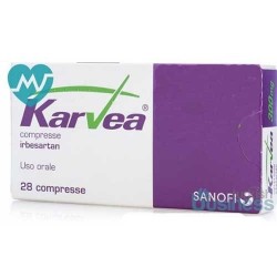 Karvea 28 Tablets ingredient lrbesartan