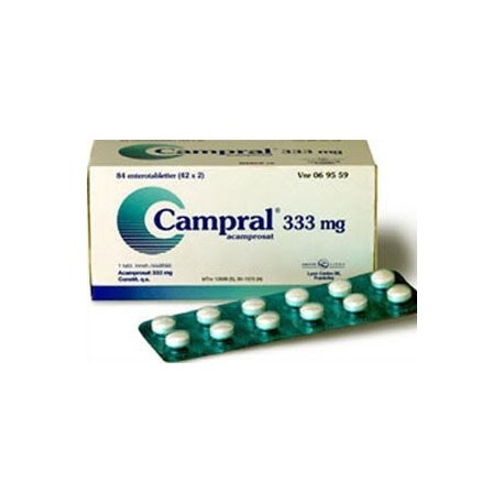 Campral 333 Mg 84 Tablets acamprosate