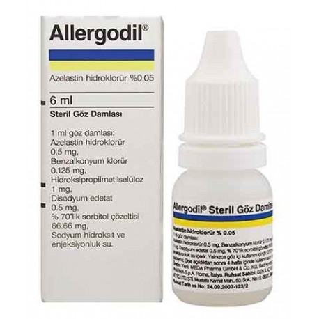 Allergodil eye drops (Azelastine)