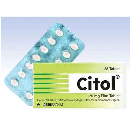 Citol Citalopram (Generic Celexa) 28 Tablets