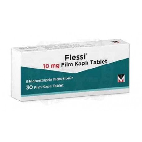 Flessi Cyclobenzaprine Hcl (Flexeril) 10 Mg 30 Tablets