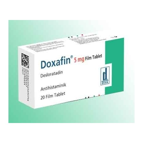 Doxafin Desloratadine (clarinex) 5 Mg 20 Tablets