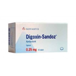 Digoxin 0.25 Mg 50 Tablets