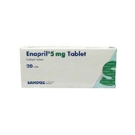 Enalapril Maleate (Epaned, Vasotec) 20 Tablets