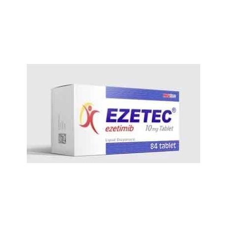 Ezetec (Zetia, ezetimibe) 10 Mg 28 Tablets