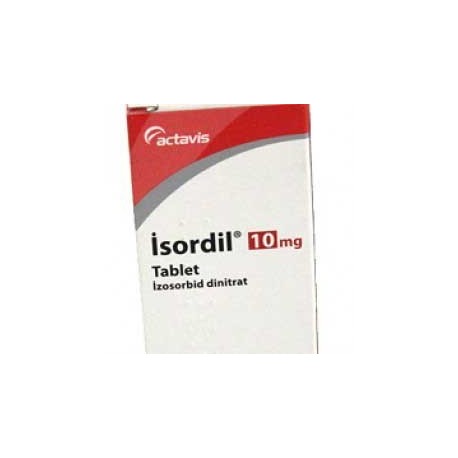 Isordil (Generic Dilatrate) Isosorbide Dinitrate 10 Mg 50 Tablets