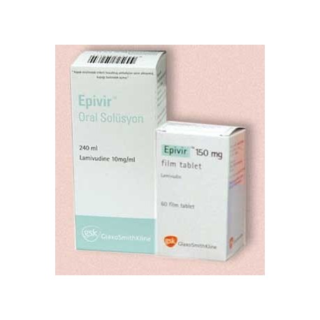 Epivir 150 Mg Film Coated 60 Tablets